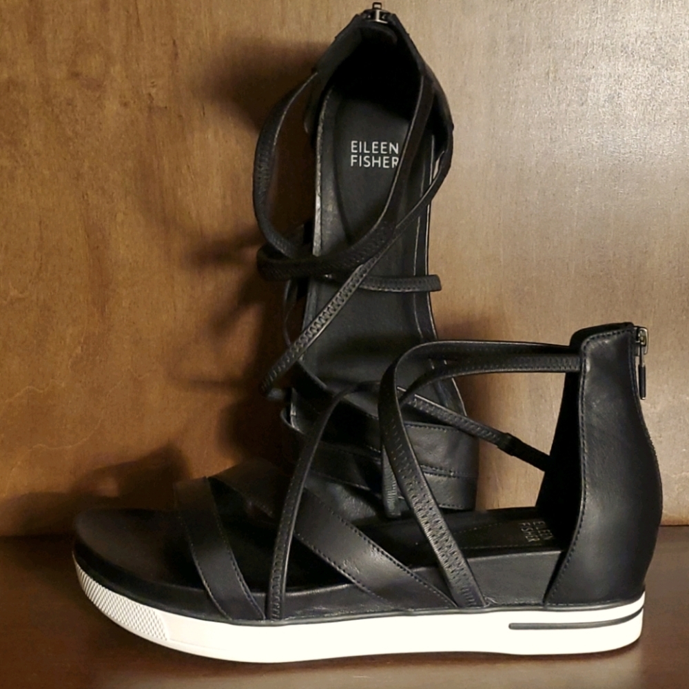 Eileen Fisher Sport Platform Sandal